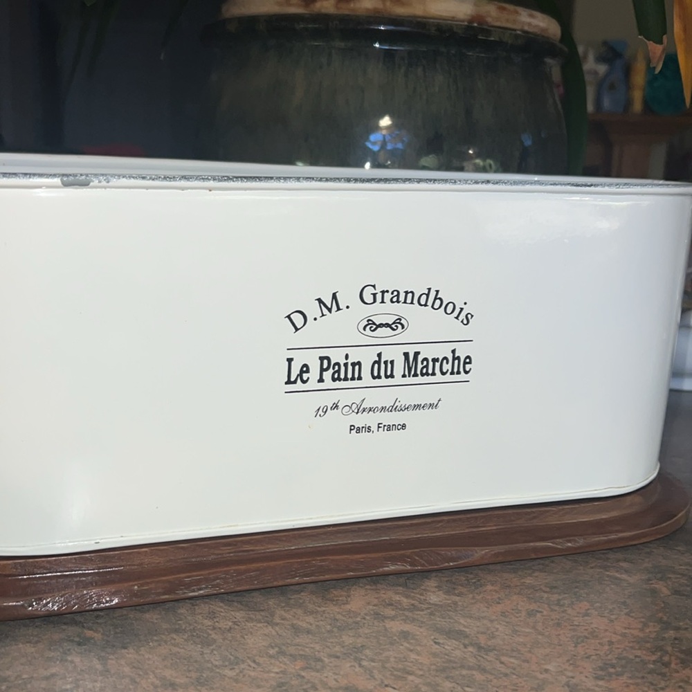 D.M. Grandbois Bread Container